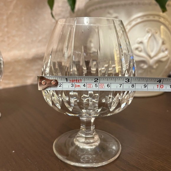 SET OF 2 MIKASA ARCTIC LIGHTS CRYSTAL BRANDY GLASSES/SNIFTERS - Picture 7 of 10